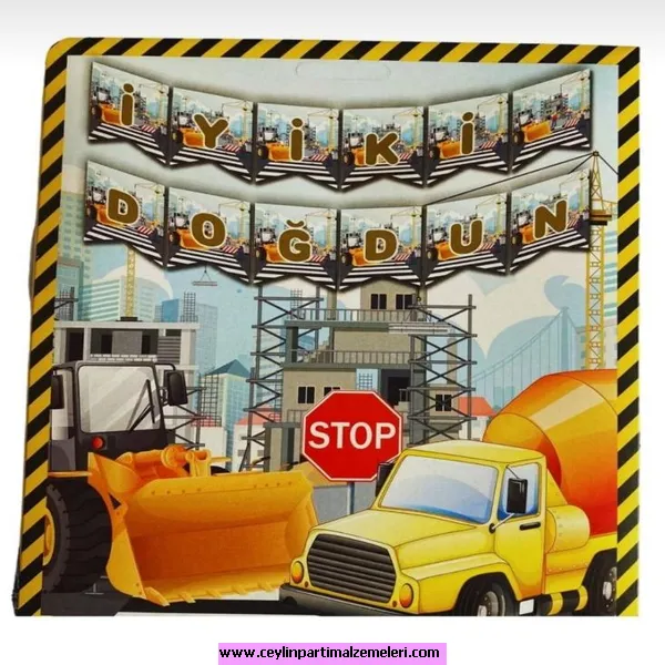 İş Arabaları Temalı Banner